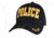 Rothco Deluxe Police Low Profile Cap, Black/Gold, 93830-BlackGold