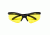 Rothco Dual Polycarbonate Lens Sports Glasses, Yellow, 10882-Yellow