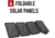 Rothco Folding Solar Panel with Power Bank, 42111