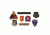 Rothco G.I. Military Assorted Military Patches, 50 pieces, 7489-50pieces