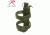 Rothco Lightweight MOLLE Bottle Carrier, Olive Drab, 2110-OliveDrab