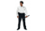 Rothco Long Sleeve Uniform Shirt, White, Small, 30000-White-S