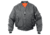 Rothco MA-1 Flight Jacket, Black, Small, 7324-Black-S