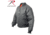 Rothco MA-1 Flight Jacket, Black, Small, 7324-Black-S