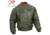 Rothco MA-1 Flight Jacket with Patches, Sage Green, 4XL, 72420-SageGreen-4XL