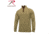 Rothco 3-Button Sweater With Suede Accents, Khaki, 2XL, 3805-Khaki-2XL