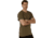 Rothco Pocket Moisture Wicking Poly T-Shirt - Mens, Brown, Extra Large, 56930-Brown-MoistureWicking-XL