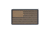 Rothco PVC US Flag Patch With Hook Back, Black-Khaki, Bulk Packaging, 27782-BlackKhaki-BulkPackaging