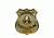 Rothco Security Officer Badge, Gold, 1905-Gold