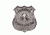 Rothco Security Officer Badge, Silver, 1901-Silver