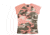 Rothco Short Sleeve Camo Raglan T-Shirt, Subdued Pink Camo, XL, 8079-SubduedPinkCamo-XL