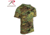 Rothco Camo V-Neck T-Shirt - Men's, Small, 3788-S