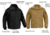 Rothco Spec Ops Tactical Fleece Jacket, Black, Extra Small, 96670-Black-XS