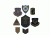 Rothco Subdued Military Assorted Military Patches, 100 pieces, 8380-100pieces