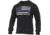 Rothco Thin Blue Line Flag Crew Neck Sweatshirt, Mens, Black, 3XL, 2846