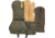 Rothco Used G.I. Surplus Leather Trigger Finger Mittens w/ Liner, Olive Drab, 4393