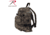 Rothco Vintage Canvas Compact Backpack, Smokey Branch Camo, 9720-SmokeyBranchCamo