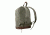 Rothco Vintage Canvas Teardrop Backpack With Leather Accents, Olive Drab, 9666-OliveDrab