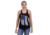 Rothco Women Thin Blue Line Flag Racerback Tank Top, Extra Small, 44770-XS