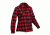 Rothco Womens Plaid Flannel Shirt, Red/Black, Extra Small, 55739-RedBlack-XS