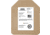 RTS Tactical AR600 Level III+ Special Threat Insert - 10X12 - Base Coat, Tan, RTS-45600