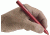Ruger Bolt Action Pencil, Stainless Steel, Red, R3402