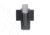 Safariland 306 Mini Flashlight Carrier, Full Sheath, For Sure Fire Mini Flashlight 306-2-01