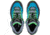 Salewa Alp Trainer Mid GTX Hiking Boots - Kids, Blue Danube/Fluo Green, 3.5, 00-0000064010-8375-3.5