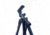 EDEMO SAMURAI Traveller Outdoor 9000 w/ Pan/Tilt Head Tripod, Black, TVM9000, EDEMO1