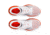 Saucony Kinvara 14 Shoes - Mens, White/Infrared, 7.5, Medium, S20823-121-100-M-7.5