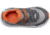 Saucony Ride 10 JR Sneakers - Kids, Grey/Orange, 10.5, Extra Wide, SL267314-XW-10.5