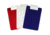 Saunders Antimicrobial Letter/A4 Size Plastic Clipboard, 3-Pack, Red/White/Blue, 21612