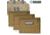 Savior Equipment Replacement Pistol Sleeve for Specialist Range Bag - 3 Pack, Tan, 11.5in x 7.5in, Tan, 11.5in x 7.5in, HC-RA3GUN-SPARE-3PC-TN