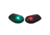 Sea-Dog Side Mount LED Navigation Port / Starboard Lights, 1 NM, Black, 400078-1