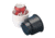 Sea-Dog Flush Mount Combo Drink Holder With Drain Holes, Black, 588060