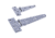 Sea-Dog T-Hinge - 6, Stainless Steel, 6in, 205710
