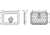 Sea-Dog Triple Latch Rectangular Marine Hatch - 10.25in x 14in, White, 336520