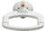SeaSucker Waste Band, White, Small, MB5403W