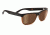 Serengeti Nico Sunglasses - Satin Dark Brown/Shiny Cognac Frame, Drivers Gold Polarized Lenses 7643