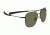 Serengeti Aerial Sunglasses, Satin Black Frame, 555nm Lens, 7976