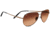 Serengeti Aviator Sunglasses, Medium - 59mm, Henna Frame, Drivers Gradient Lens 6826