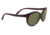 Serengeti Caterina Sunglasses, Shiny Red Tortoise Frame, Polarized 555nm Lens, 8189