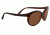 Serengeti Caterina Sunglasses, Shiny Dark Tortoise Frame, Polarized Drivers Lens, 8188