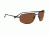Serengeti Levanto Sunglasses - Satin Dark Brown Frame, Drivers Polarized Lenses 7587
