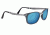 Serengeti Volare Sunglasses,Sanded Gray Frame,Polarized 555nm Blue Square Lens 8499