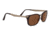 Serengeti Volare Sunglasses,Satin Tortoise Frame,Polarized Drivers Square Lens 8496