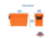 Sheffield Marine Storage Box, Orange, 12680