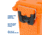 Sheffield Marine Storage Box, Orange, 12680