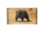Sheffield Standard Pine Craft Box, Bear Design, Brown, 12650-4