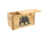 Sheffield Standard Pine Craft Box, Bear Design, Brown, 12650-4